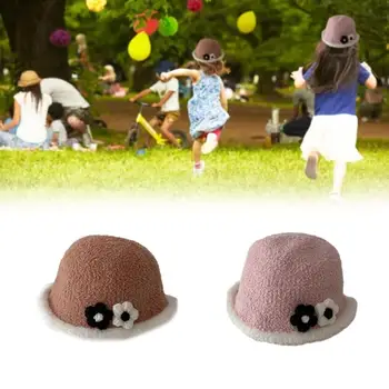כיפת פרח דייג כובע נסיעות חיצונית חם שמירה על הכובע ילדים תינוק תינוק גדול ברים כובע אגן כובע לפעוטות ילדים